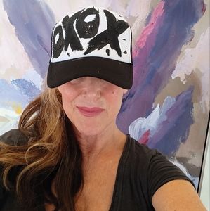 Designer artist hand painted trucker hats & baseball hats